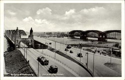 Harburg-Wilhelmsburg. Die drei Elbbrücken Germany Postcard Postcard