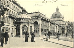 Wiesbaden. Kochbrunnen Germany Postcard Postcard