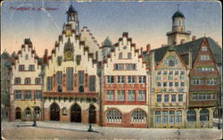 Frankfurt a. m. Romer Germany Postcard Postcard