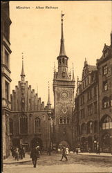 Munich - Old city hall Germany Postcard Postcard