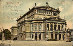 Frankfurt a. M. Operhaus Postcard