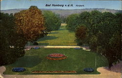 Kurpark Bad Homburg, Germany Postcard Postcard