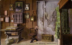 Martin Luther's room Postcard