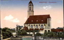 Darmstadt. Pauluskirche Deutschland Germany Postcard Postcard