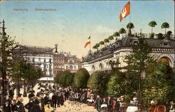 Alsterpavillon Postcard