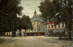 Scenic view of town Xanten, Germany Postcard Postcard