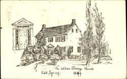 The William Eldredge House Cold Spring Cape May, NJ Postcard Postcard