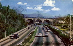 Arroyo Seco Freeway Postcard