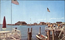 Yacht Club And Snug Harbor Postcard