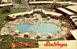 Desert Inn Pool Las Vegas, NV Postcard Postcard