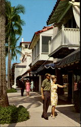 Worth Avenue Palm Beach, FL Postcard Postcard