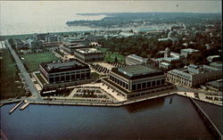 Aerial View, U. S. Naval Academy Annapolis, MD Postcard Postcard