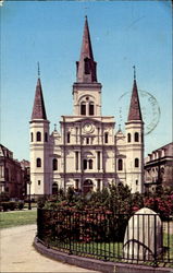 St. Louis Cathedral New Orleans, LA Postcard Postcard