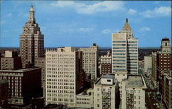 Skyline Of Downtown Tulsa Postcard