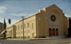 The First Baptist Church Postcard