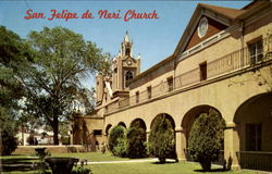 San Felipe De Neri Church, Old Town Plaza Postcard