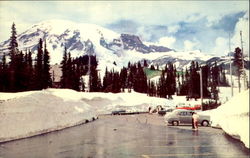 Mt. Rainier Washington Postcard Postcard