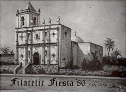 Filatelic Fiesta 86 Postcard