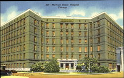 Michael Reese Hospital Chicago, IL Postcard Postcard