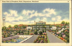 Front View Of Pangborn Plant Hagerstown, MD Postcard Postcard