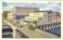 Union Station Chicago, IL Postcard Postcard