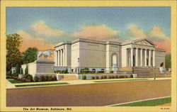 The Art Museum Baltimore, MD Postcard Postcard