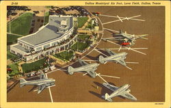 Dallas Municipal Air Port, Love Field Postcard