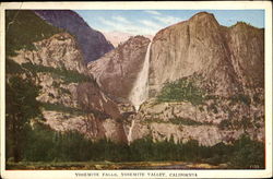 Yosemite Falls Yosemite Valley, CA Yosemite National Park Postcard Postcard