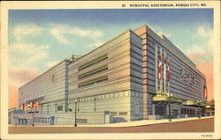 Municipal Auditorium Postcard