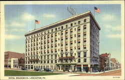 Hotel Brunswick Postcard