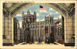 City College Of New York Postcard Postcard