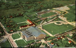 Aerial View Of Athletic Department, Purdue University Postcard