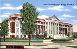 Administration Building, Purdue University Postcard