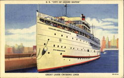 Great Lakes Cruising Liner Postcard