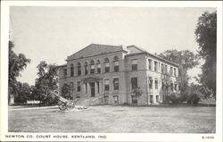 Newton Co. Court House Kentland, IN Postcard Postcard