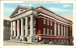 First Methodist Church South Shreveport, LA Postcard Postcard