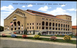 Gregory Gymnasium-Auditorium, University of Texas Austin, TX Postcard Postcard