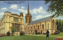 Seabury Western Theological Seminary Evanston, IL Postcard Postcard