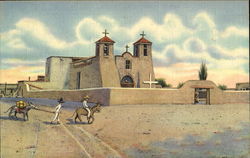 Church At Ranchos De Taos Postcard