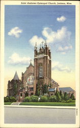 Saint Andrews Episcopal Church Jackson, MS Postcard Postcard