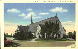 St. Margaret Mary's Church, 61st And Dodge Omaha, NE Postcard Postcard