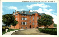 Southwestern Louisiana Institute, Martin Hall Lafayette, LA Postcard Postcard