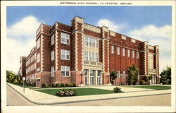 Jefferson High School Postcard