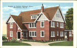 Knights Of Pythia's Childrens Home Montgomery, AL Postcard Postcard