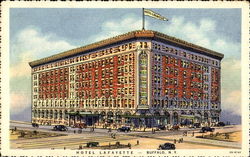 Hotel Lafayette, Lafayette Square Buffalo, NY Postcard Postcard