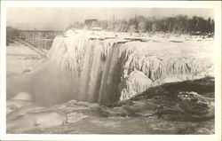 Niagara Falls in Winter Postcard