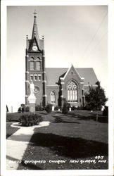 Swiss Reformed Church New Glarus, WI Postcard Postcard