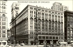 Roosevelt College Of Chicago Illinois Postcard Postcard