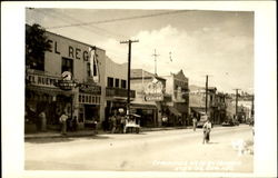 Comercios De La Nv. Obregon Postcard