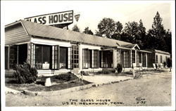 The Glass House Helenwood, TN Postcard Postcard